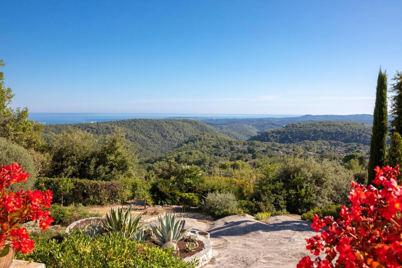 Terre D'Orizon Daire Tourrettes-sur-Loup Dış mekan fotoğraf