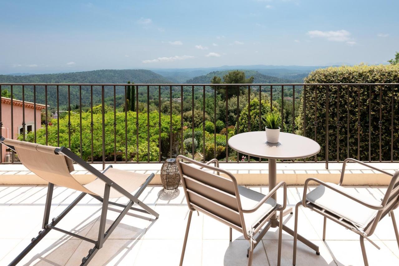 Terre D'Orizon Daire Tourrettes-sur-Loup Dış mekan fotoğraf