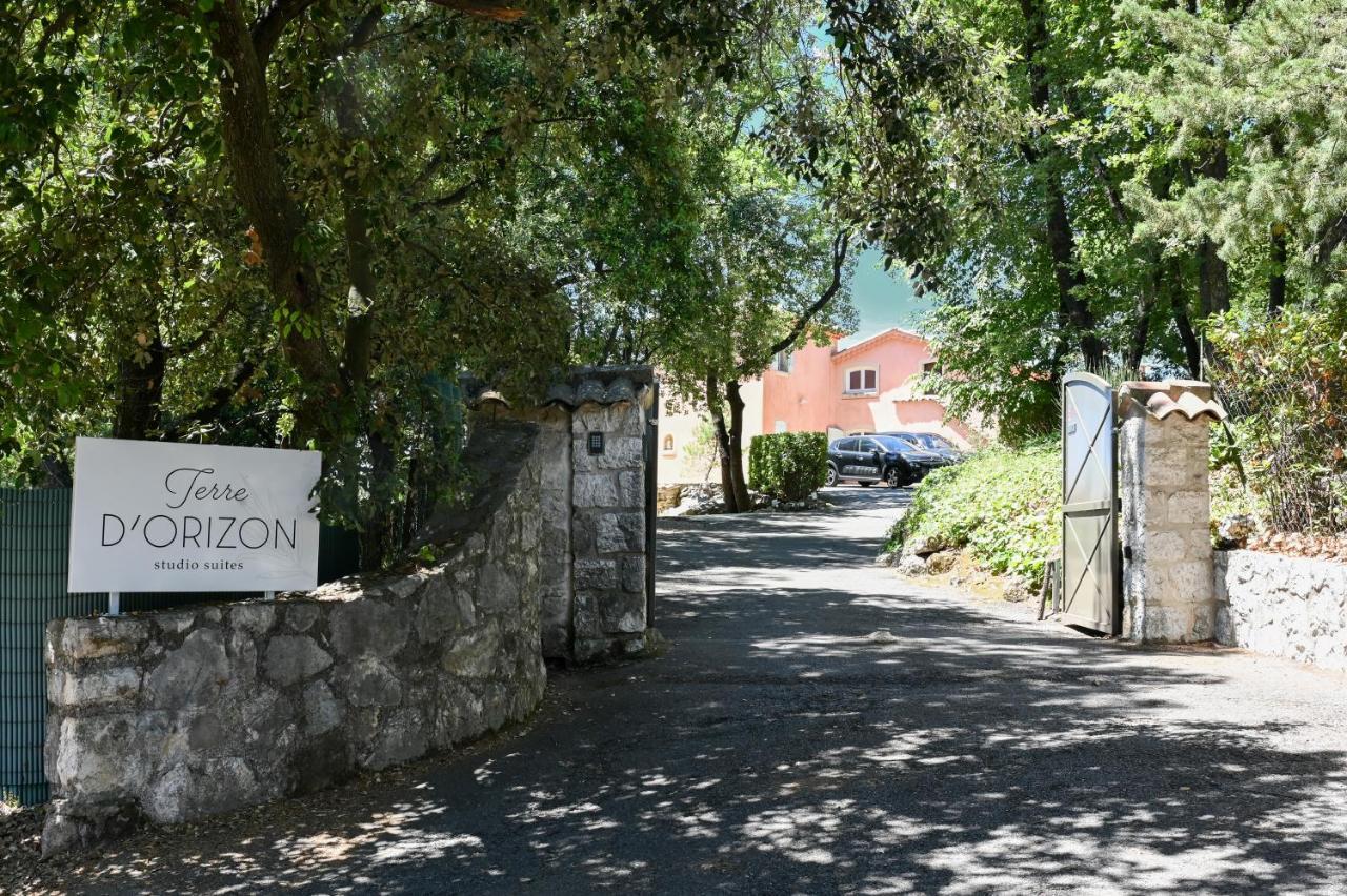 Terre D'Orizon Daire Tourrettes-sur-Loup Dış mekan fotoğraf